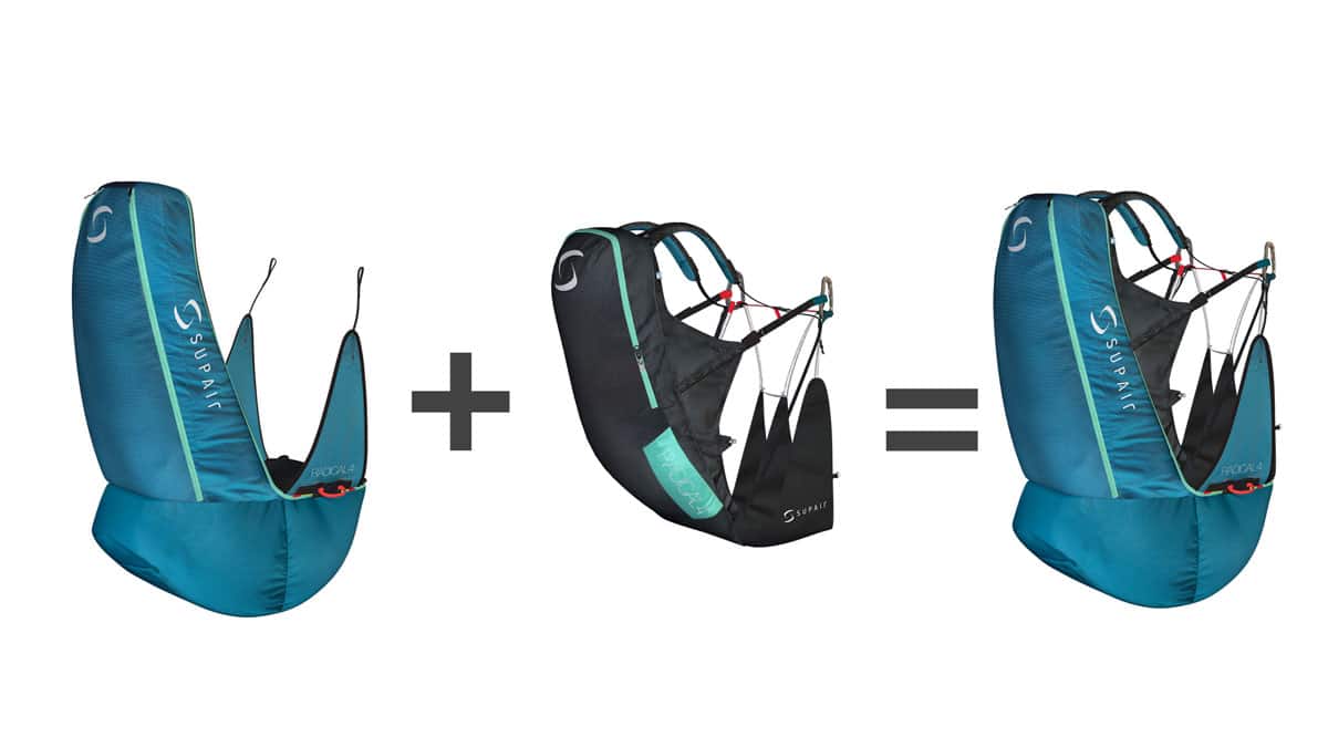 Sac airbag sellette RADICAL 4