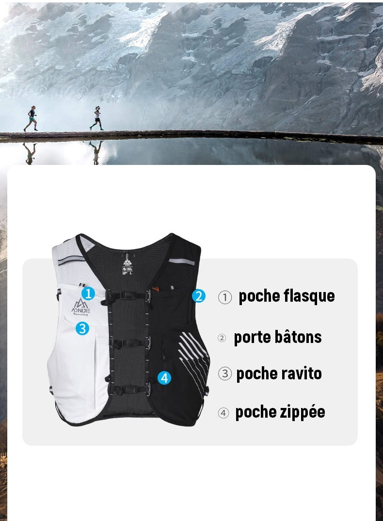 Sac de Trail COMFORT ZONE 10L
