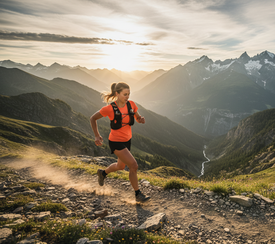 trail runnig montagne haute quatié image